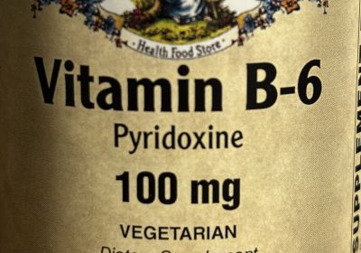 3251 Vitamin B-6 Pyridoxine 100mg 100 tabs - 07/25