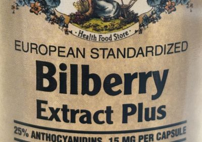 7171 Bilberry Extract  Plus 60mg 60 caps  05/28