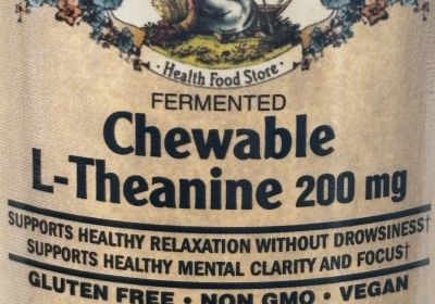 9301 L-Theanine 200mg 30  Chew Tabs. 05/27