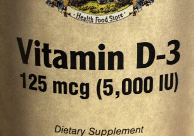 2102 Vitamin D3  5000iu 250caps   - 12/25