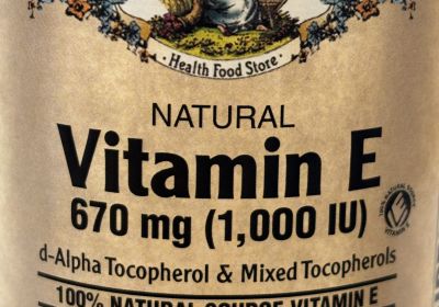5152 Vitamin E 1000iu 100sgs - 07/25