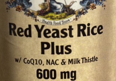 8751 Red Yeast Rice Plus 600mg 60 veg caps 4/25
