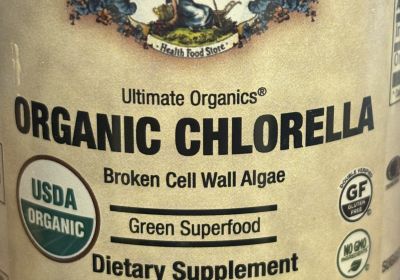 2143 Organic Chlorella Tabs 120 Vegan Tabs 7/25