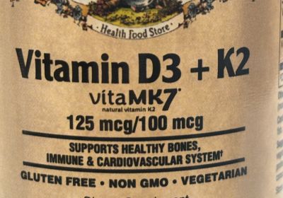 9751 Vitamin D3 125mcg K2 100 60s 1/26