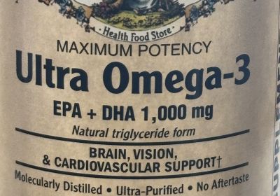 9391 Ultra Omega 3 Fish Oil  07/25