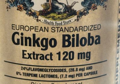7232 Ginkgo Biloba 120mg, 100 caps 11/27