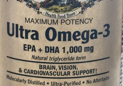 9391 Ultra Omega 3 Fish Oil  08/26