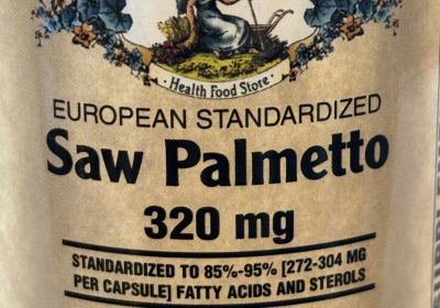 7272 Saw Palmetto  320mg 60caps  - 3/28
