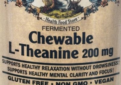 9301 L-Theanine 200mg 30  Chew Tabs. 04/26