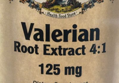 7101 Valerian Root  Extract 4:1 125mg 100 caps - 08/26