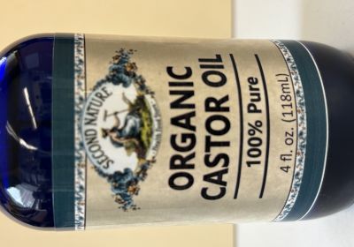 04945 Organic Castor Oil 4oz 9/28