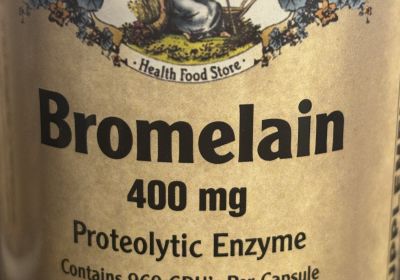 6722 Bromelain 400mg 120 caps - 02/28