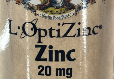 6191 Zinc (L-OptiZinc) 20mg 100 tabs - 5/29
