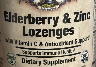 3831 Elderberry & Zinc Lozenges 60 Chew Loz 12/27