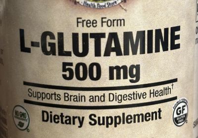 3728 L-Glutamine 500 MG 50 Caps 10/28
